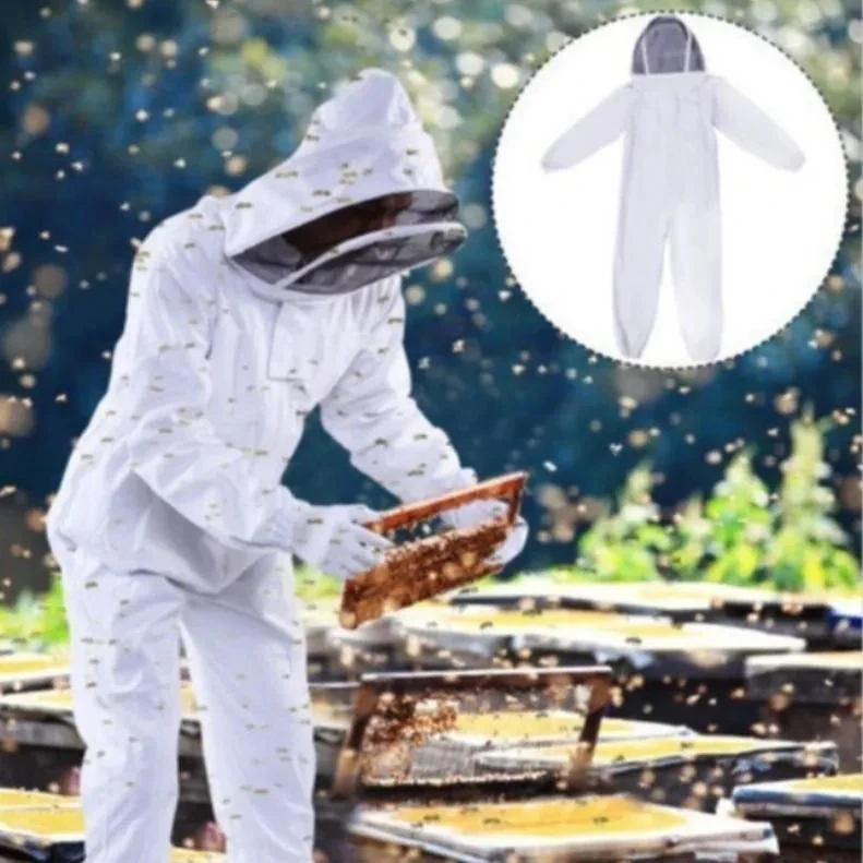 Beekeeping Suit Full Body Protection Beekeeper Clothes Anti Bee Suit Beekeeper Costume Beekeeping Clothing Beekeeper Suit
