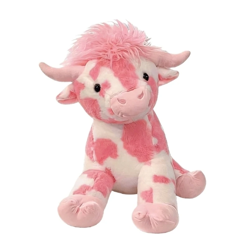  Sweet Pink Cow,  Pink Cow Plush toy, Lover's Day doll