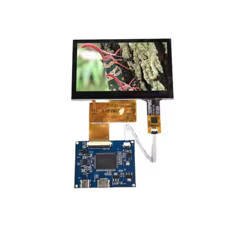 4.3 inch Capacitive touch LCD Screen Temperature CPU GPU Monitoring Secondary Display Monitor For AIDA64 Computer Raspberry Pi