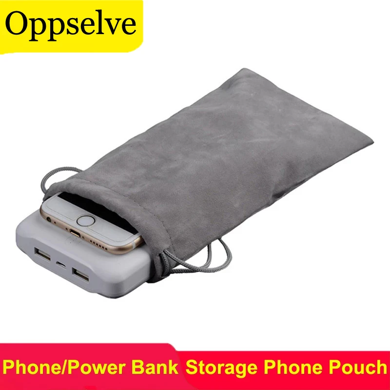 Power Bank Phone Pouch Case For iPhone Samsung Xiaomi Huawei Waterproof Powerbank Storage Bag Case Capa Mobile Phone Accessories