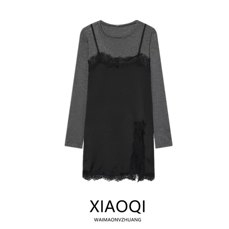 Zima 2025 Damska Luźna Warstwowa Moda Wielofunkcyjna Dojazdy Do Pracy Długi Rękaw Inny Materiał Ci Casual Faion Dr