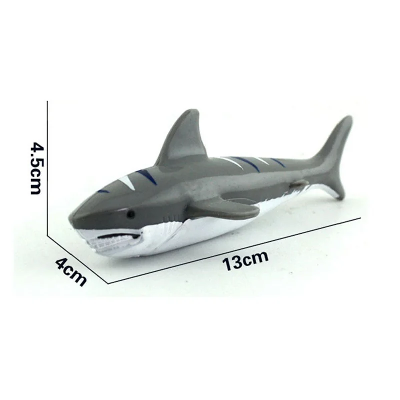 A49K-8 PCS Crianças Natação Shark Forma Jogo de Água de Mergulho Jogo de Mergulho Piscina Glide Shark Lance Torpedo