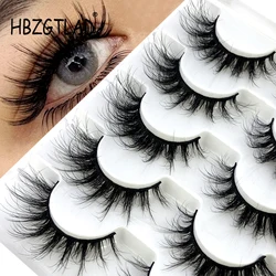 Faux Mink Eyelashes Natural 3D Mink Lashes Volume False Eyelashes Dramatic Thick Fake Eyelash Extension Makeup Tool Maquiagem