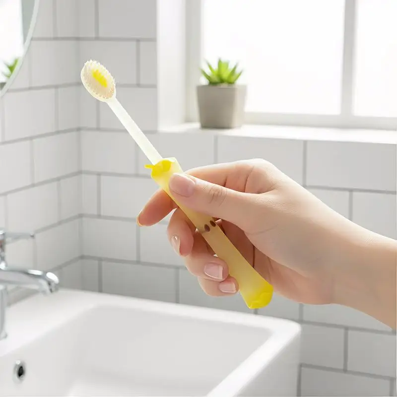 Soft Toothbrush for Adults 2 Pack Ultra Fine Bristles Oral Hygiene Sensitive Teeth Whitening Daily Use