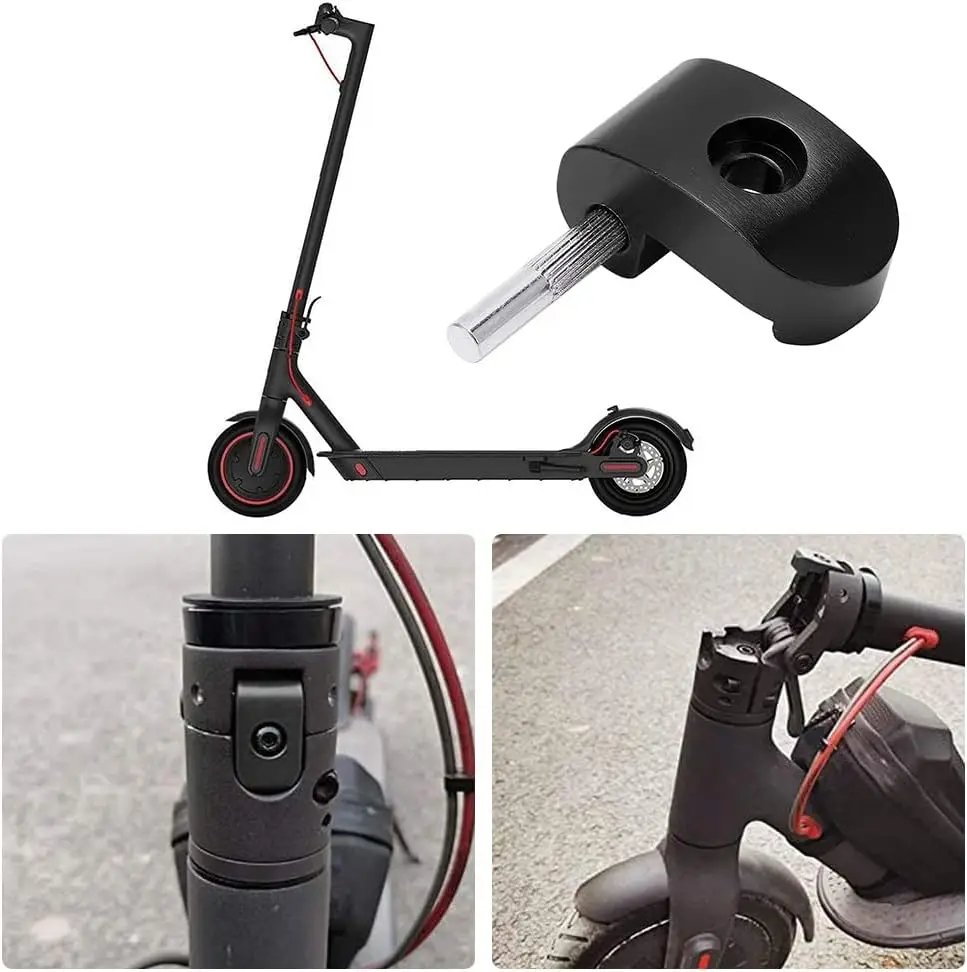 Gancio pieghevole in lega di alluminio rinforzato per Xiaomi M365 1S Pro gancio pieghevole rinforzato con cerniera di ricambio per Scooter elettrico