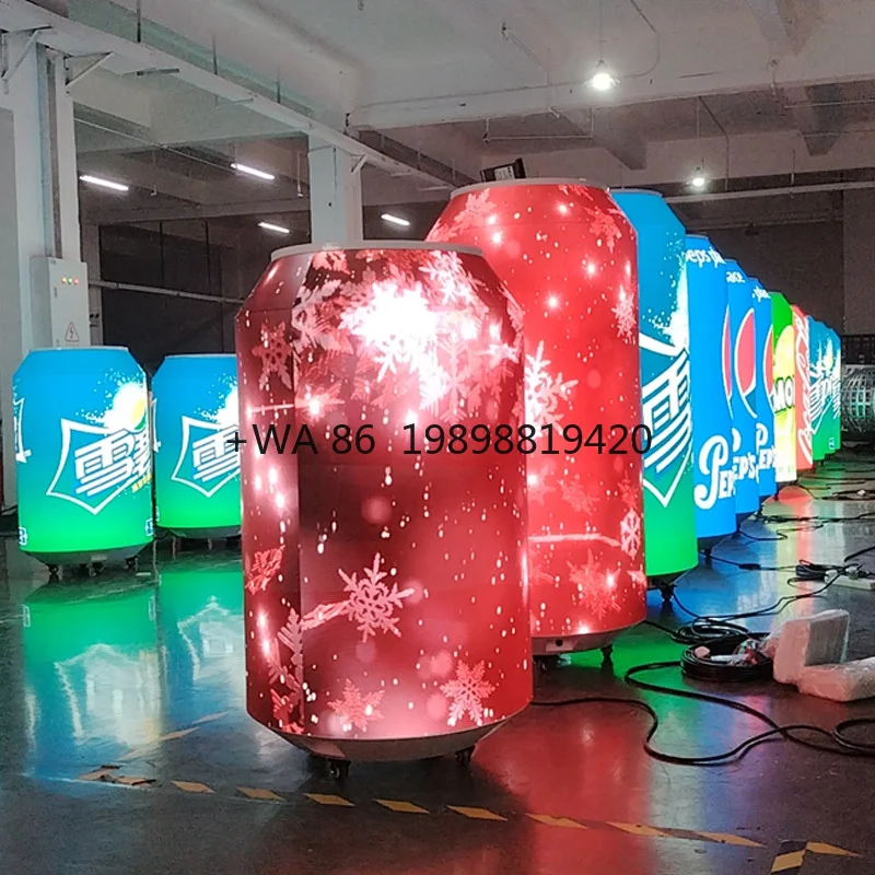 Creative Beer Screen Shaped Led Display Flexible Module LED Can Special Screen for Advertise Ring-pull Can  Display