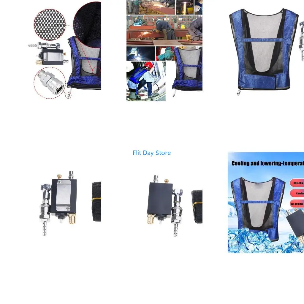 F92C Welding Steel Air Compressed Cooling Set For Industrial Heat Protective Safety