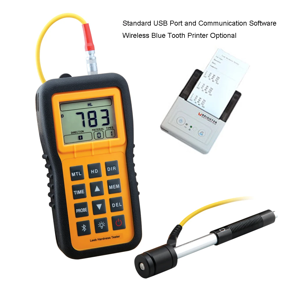 Hardness test Scale HL HB HRB HRC HV HS Digital Portable Metal Pen Type Hardness Tester