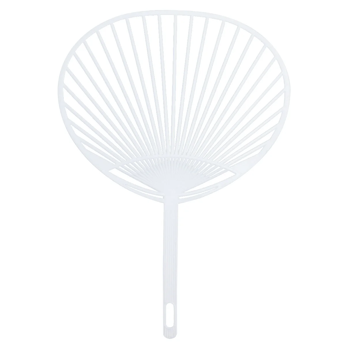 Fan Hand Kit Diy Paddle Wedding Supplies Decor Paper White Decorative Home Wall Portable Uchiwa Japanese Crafts
