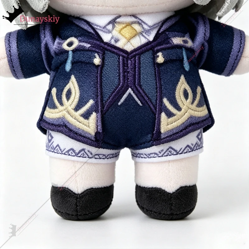 10cm Genshin Impact Mitya Plush Doll Pendant Present Soft Keychain Mitya Cosplay Stuffed Toys Bag Halloween Collects XMAS Gift view 3
