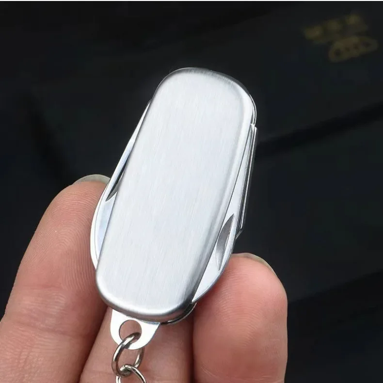 Multifunctional Portable Mini Folding Knife Bottle Opener Camping Survival Tool