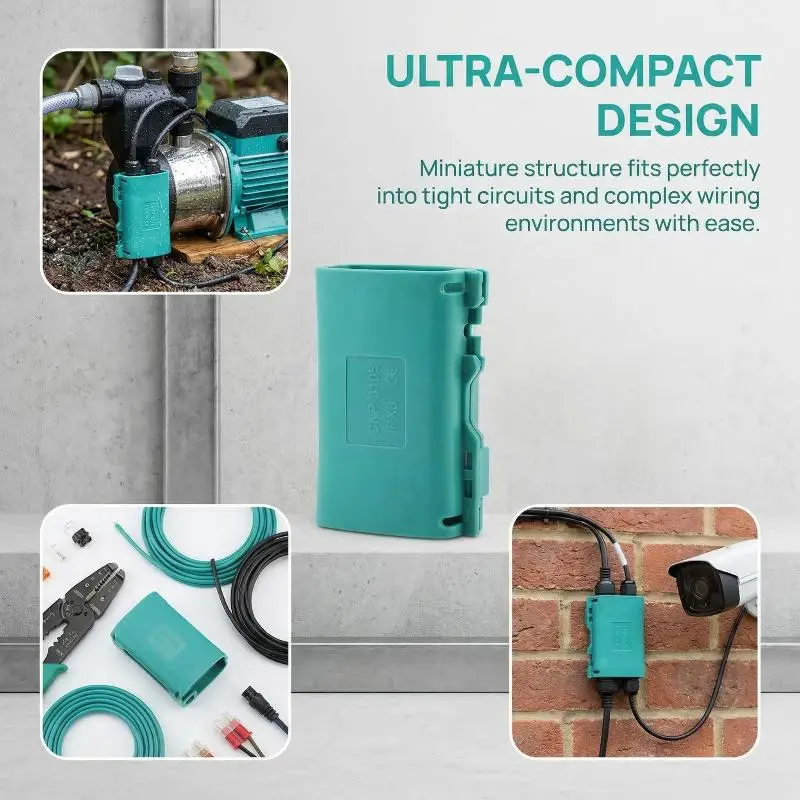 Gel Wire Connector Waterproof Set CNP31 Junction Box for CMK Block Maintenance Free Outdoor Wiring
