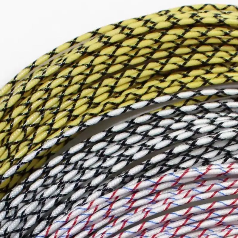 U2JB Tennis Racquet String Set, 2 Nylon Multifilament Composite Fiber Strings