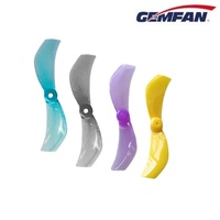 4Pairs Gemfan 40MM 1610 2-Blade PC Propeller 1mm 1.5mm Hole for RC FPV Racing Freestyle Tinywhoop Drones Replacement DIY Spare