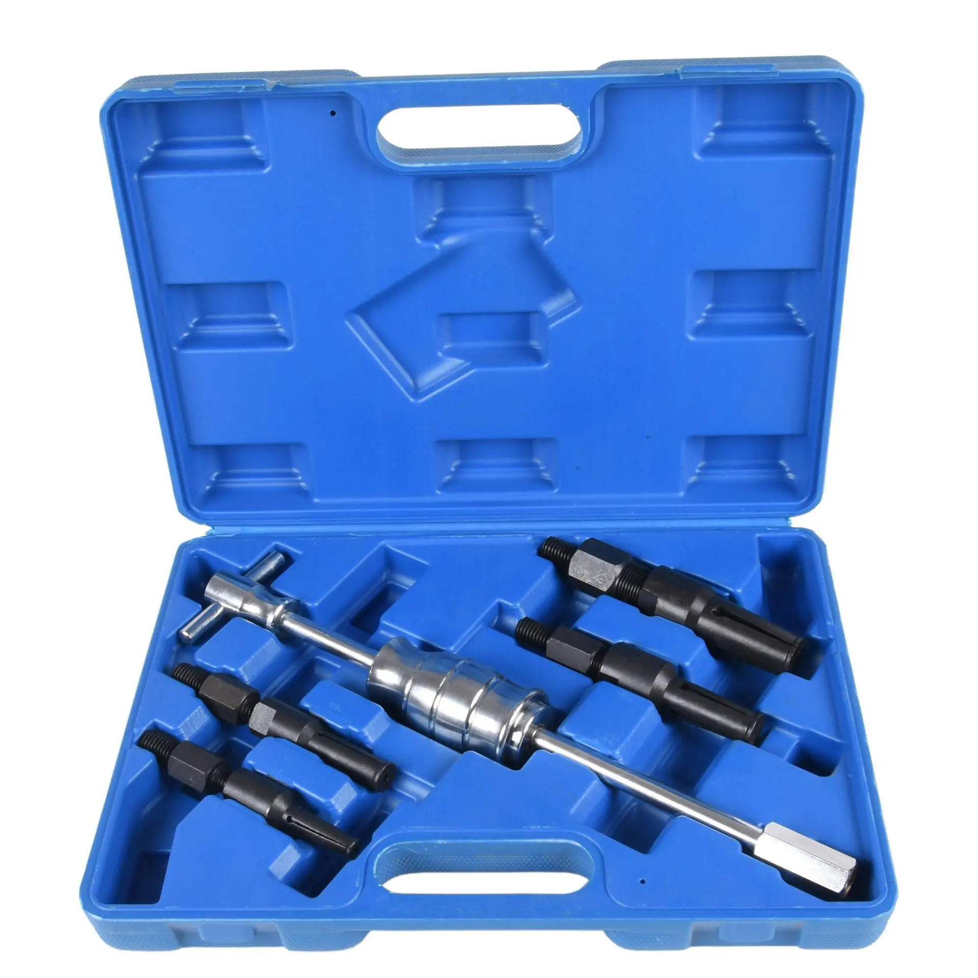 5Pcs Blind Hole Inner Bearing Puller Remover Set Slide Hammer Internal Tool Kit