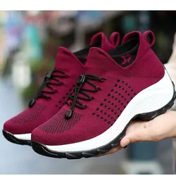 Shoes Women Sneakers 2025 Fashion Summer Light Breathable Mesh Shoes Woman Fast Delivery Tenis Feminino Women Casual Shoes