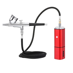 New Designs Airbrush Compressor Auto Start And Stop Function Replace With Battery Dual Action Gun Pen Air Brush