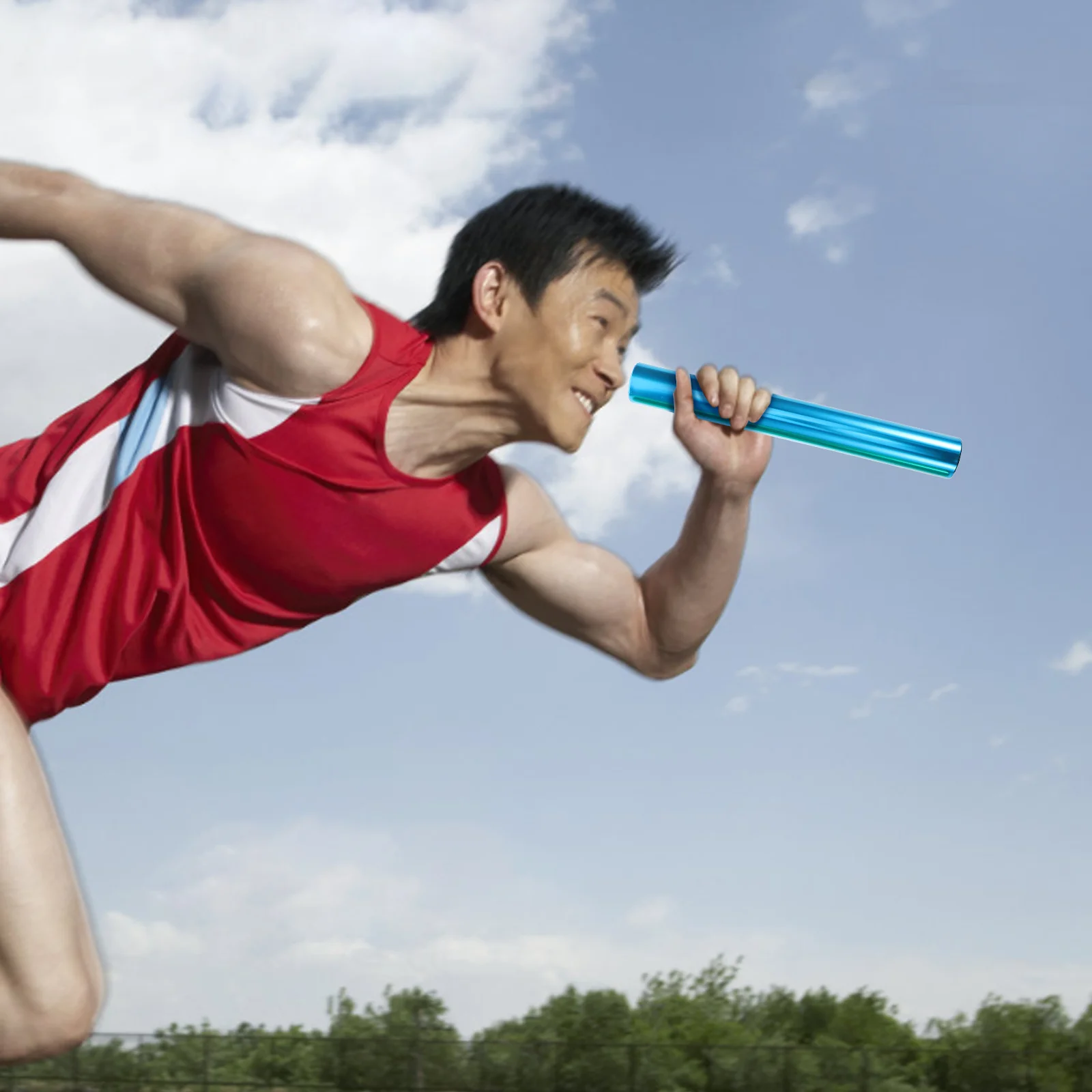 

4Pcs Aluminum Alloy Relay Sticks Smooth Finish Racing Sticks for Professional Track Relay Competitions Reusable Sport Event