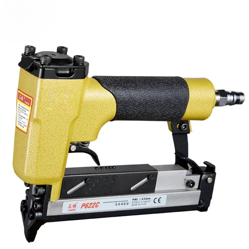 Quick and Efficient Pneumatic Mosquito Nailer Gun P622 No-Head nails 630C Air Nail Gun P616 Nail Gun Woodworking Tool