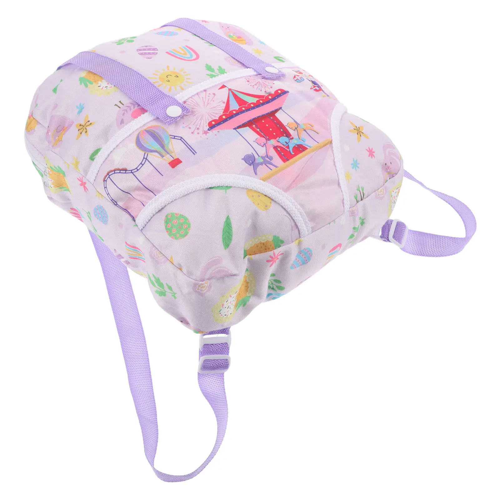 

Lightweight Mini Backpack Cute Baby Carrier Adjustable Straps Organizer Accessory Storage School Decor Kids