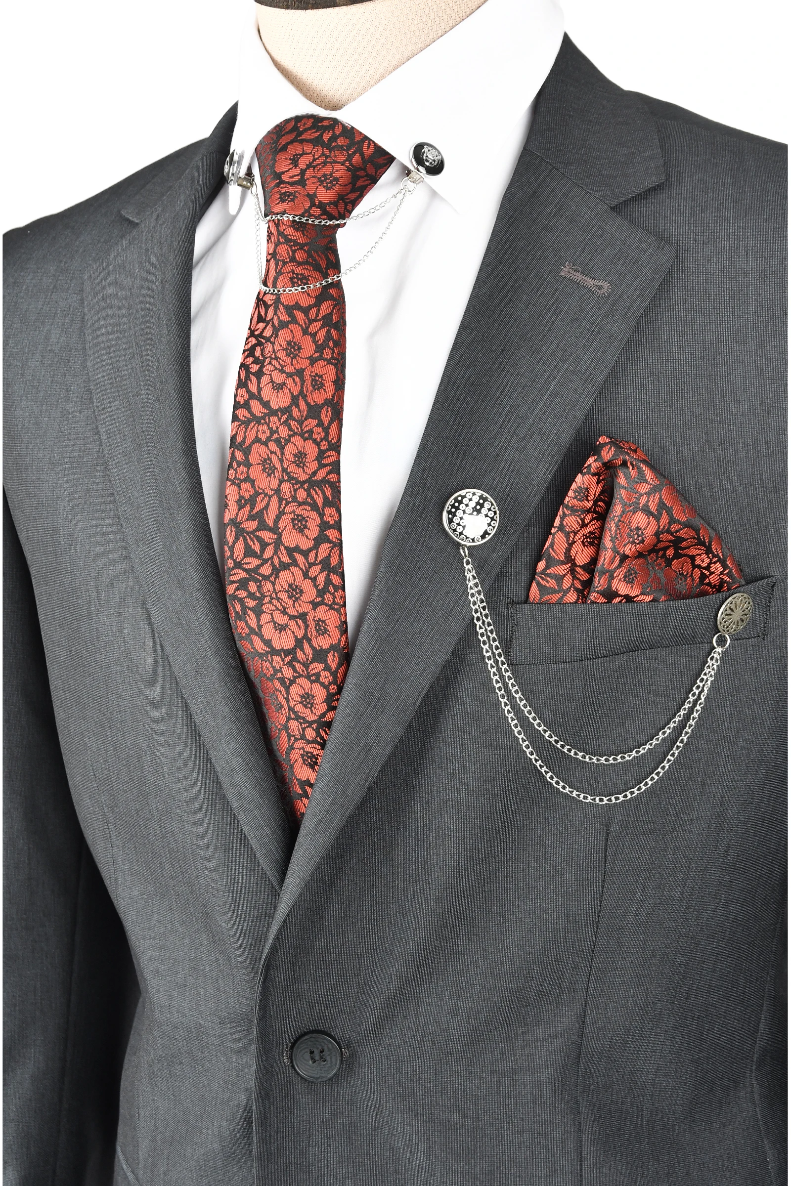 DeepSEA Italian Cut Double Button Double Tear 2 Li Suit 2300200 image 5
