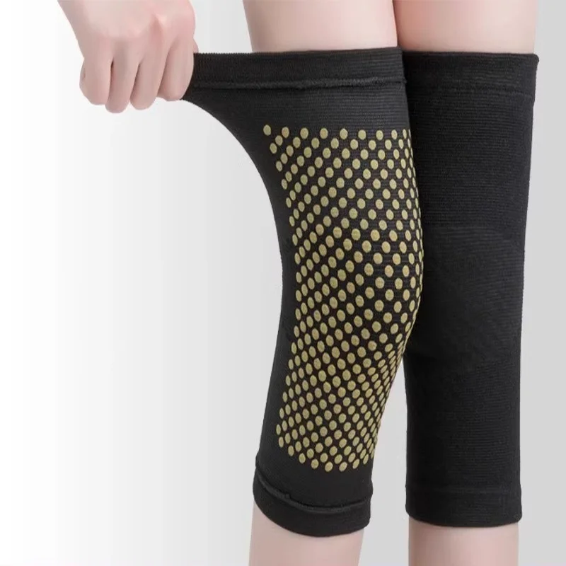 1쌍 겨울 관절 무릎 워머 - 야외 활동 및 관절염 완화를 위한 추운 날씨 지원
