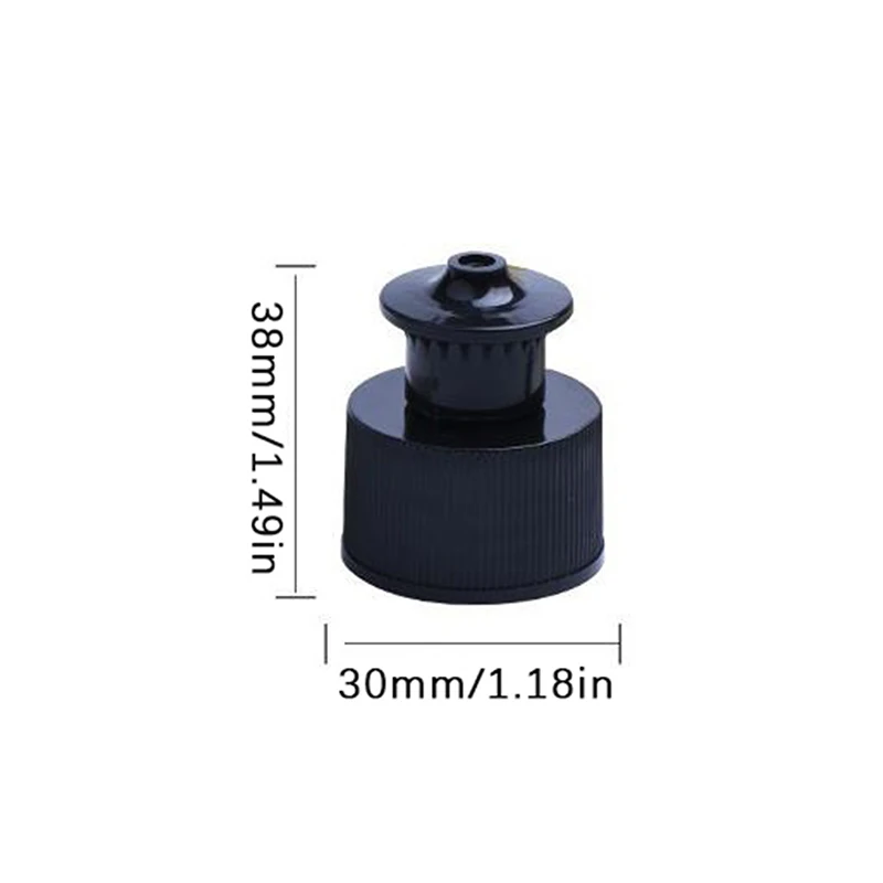 20Pcs Bottle Cap Water Push Pull Lids Cap Lid Replacement Tops Sports Sealing Screw Bottles Reusable Cover Twisted Portable Soda