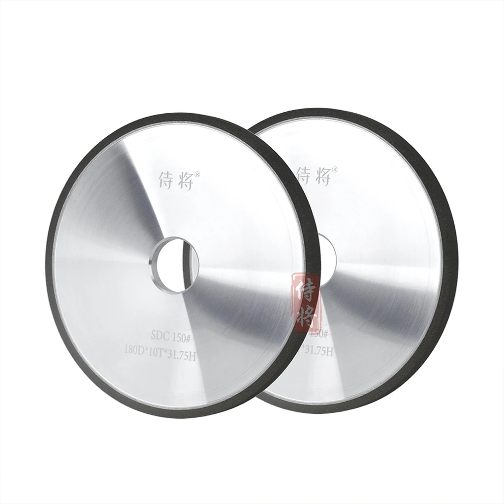 Imagem -04 - Sdc Cbn 1a1 Resina Diamante Rebolo Moedor de Superfície Ferramentas Abrasivas Não-padronizado Aceitar Personalização 150 mm 180 mm 618 1pc
