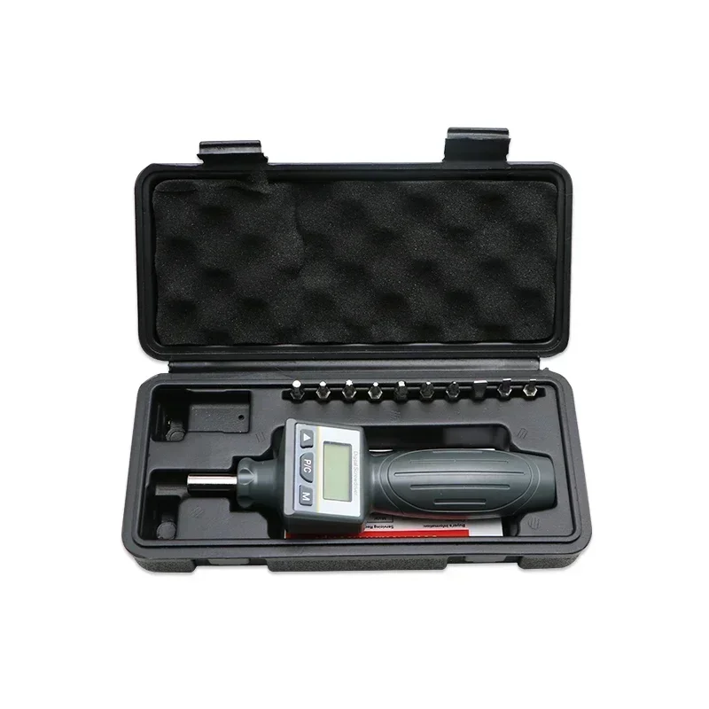 SHANHR LCD Display Digital Torque Screwdriver Preset Torque Driver Bicycle Vehicle Repair Kit with 10 Batch Head