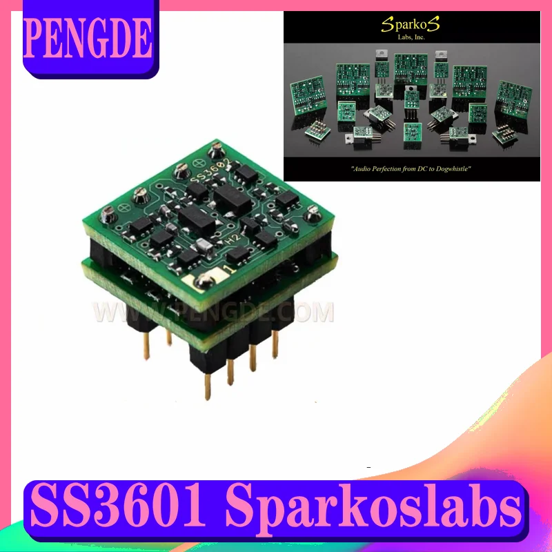 

Imported spot SS3601 Sparkoslabs dual discrete operational amplifier module dual operational amplifier 3201