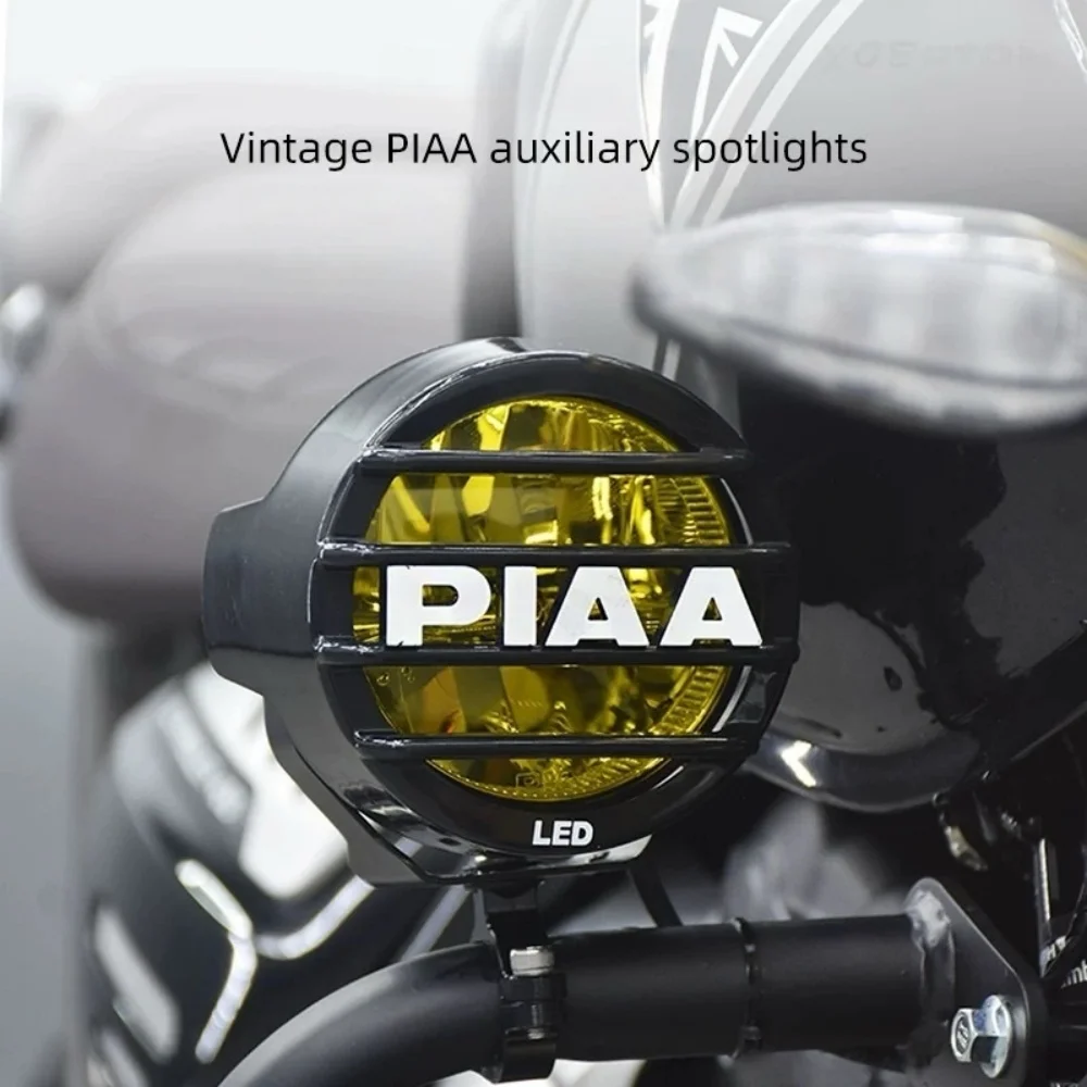 FOR Triumph Scrambler 400 400X PIAA Style LED Extra Driving Lamp Crash Bar Modified Accessories