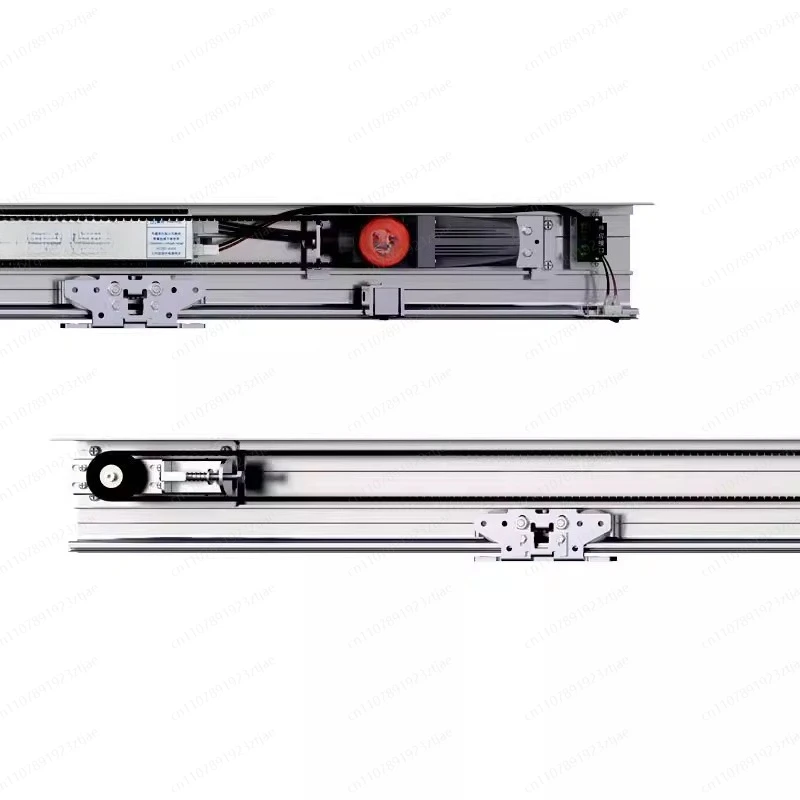 Automatic door motor complete set of electric track translation glass induction access control controller system