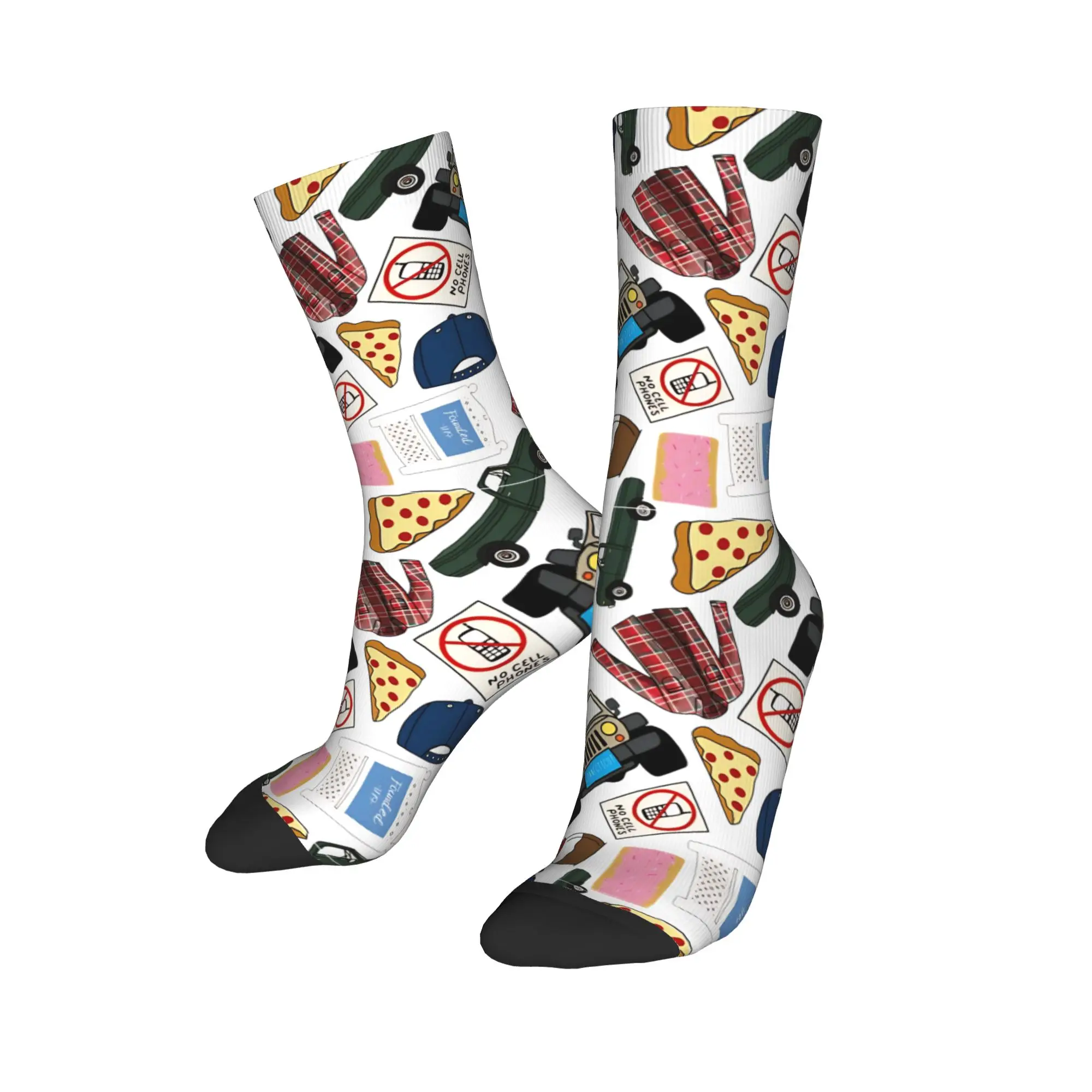 Зимние теплые забавные мужские и женские носки Gilmore Girls Luke Lorelai, нескользящие баскетбольные носки,