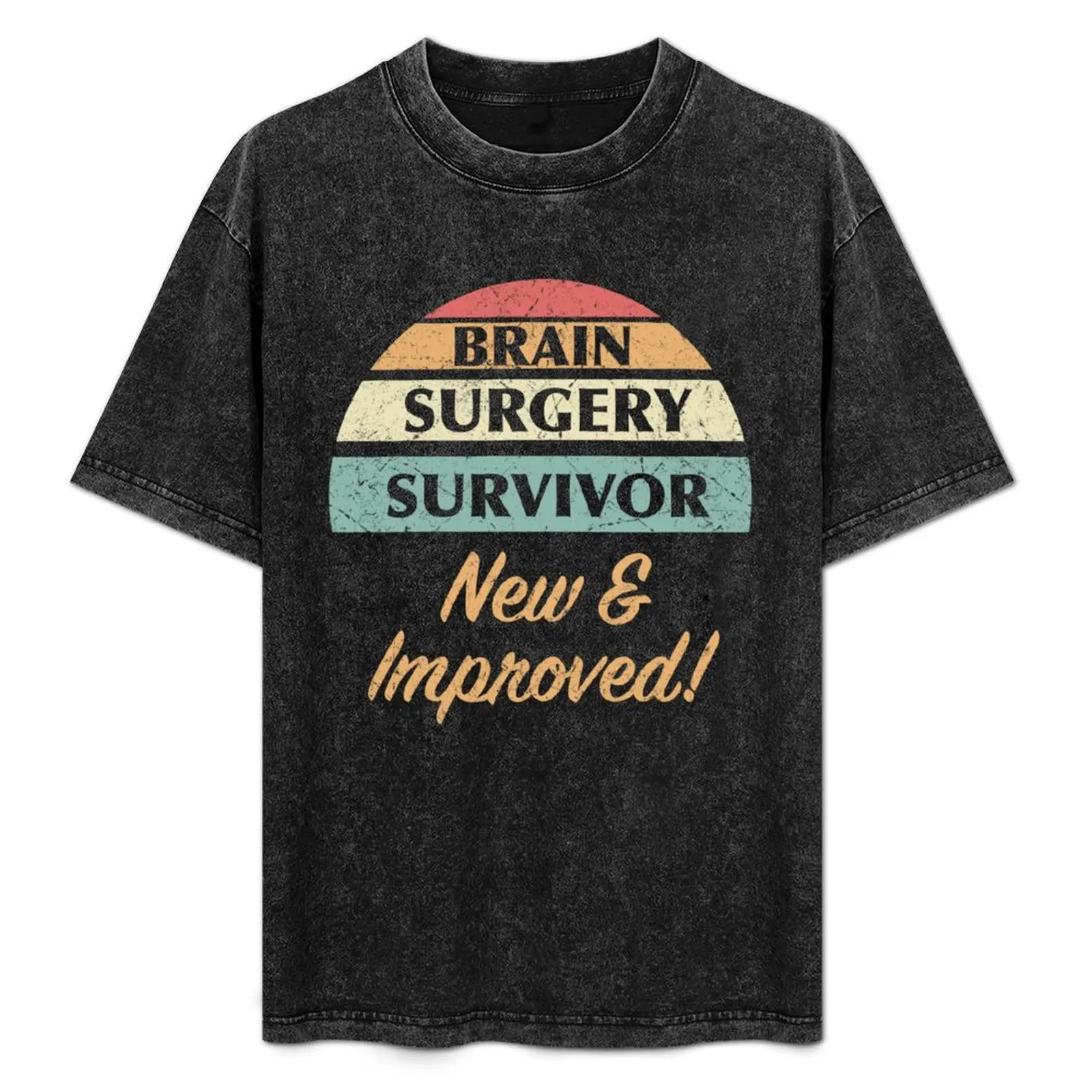 

Brain Surgery Survivor Humor T-Shirt boys animal print customs design your own oversized t shirt boys whites Men's clothing