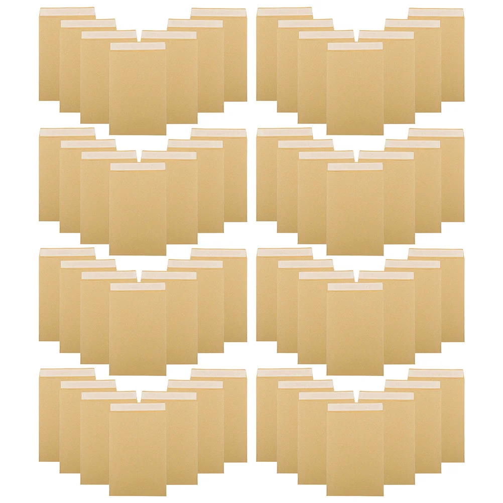 60 قطعة مغلفات فارغة ذاتية اللصق ورق الكرافت توفير المال مغلفات الميزانية تخزين المحمولة للملاحظات ودعوات العملات المعدنية #2