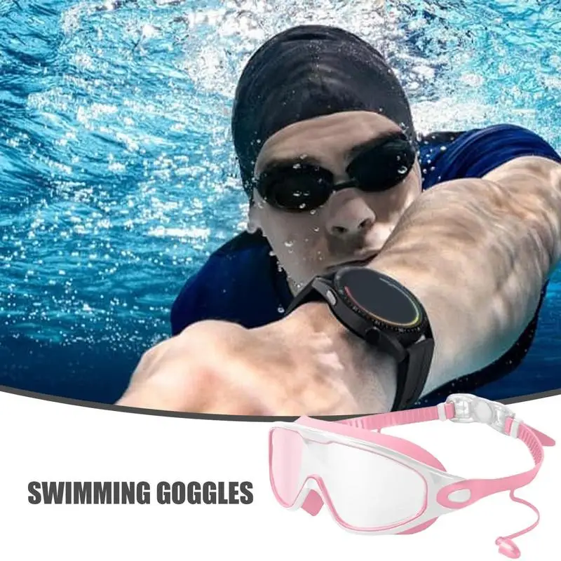 

Women Swim Goggles Adjustable Flexible Fit Swim Goggles UV Protection Leak-Proof Design Swimming Goggles For Adults Teenagers