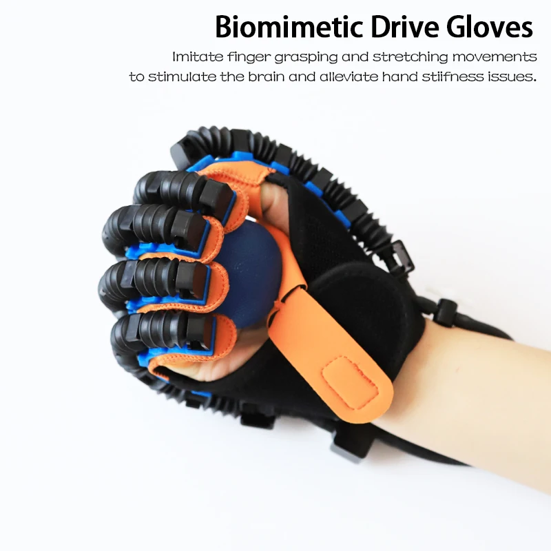 Finger Rehabilitation Robot Gloves Stroke Hemiplegia Cerebral Infarction Training Equipment Therapy Hand ExerciserLeft & Right