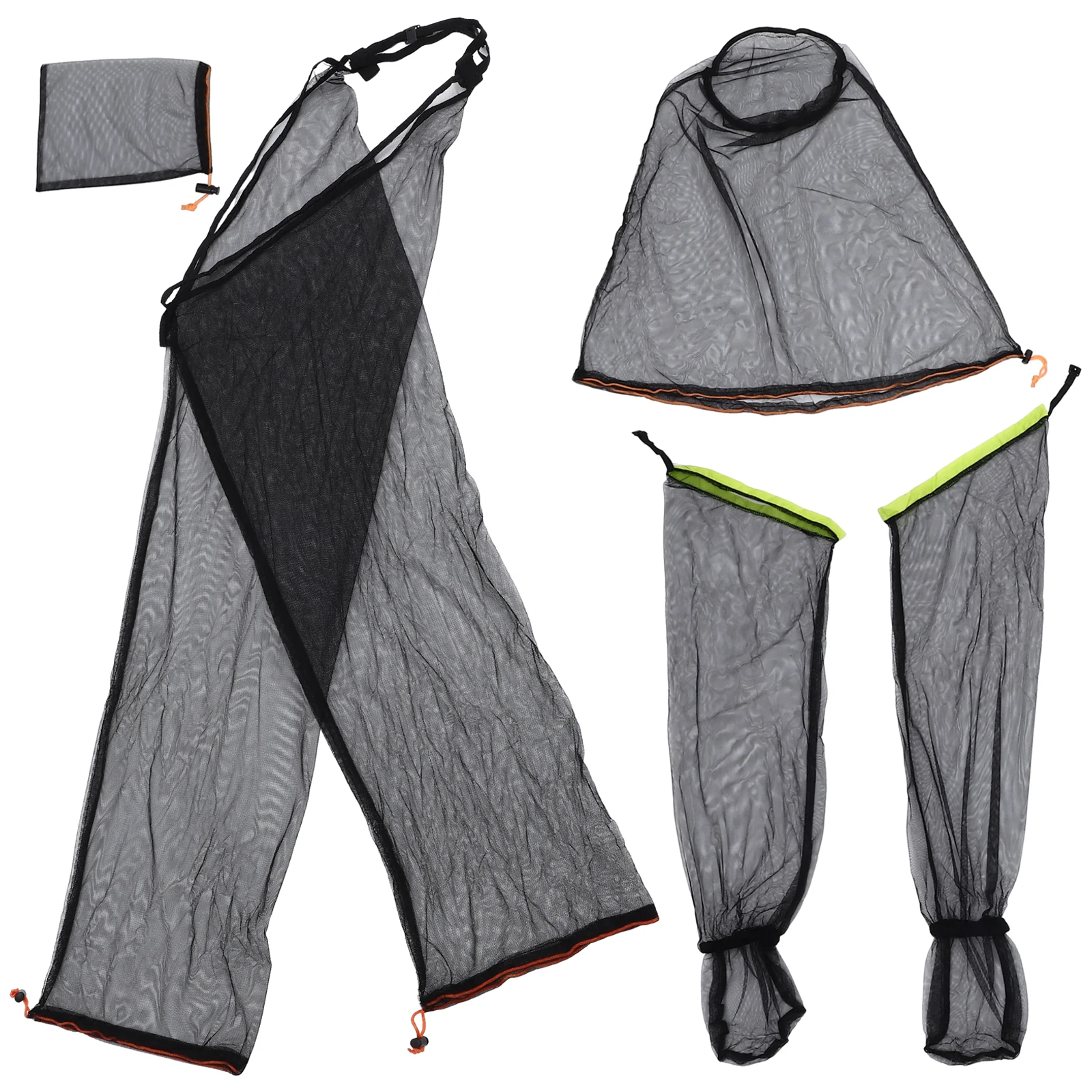 High-Density Net Suits Breathable Protective Outdoor Fishing Hunting Protective Mesh Fishing Clothes Camping Clothes
