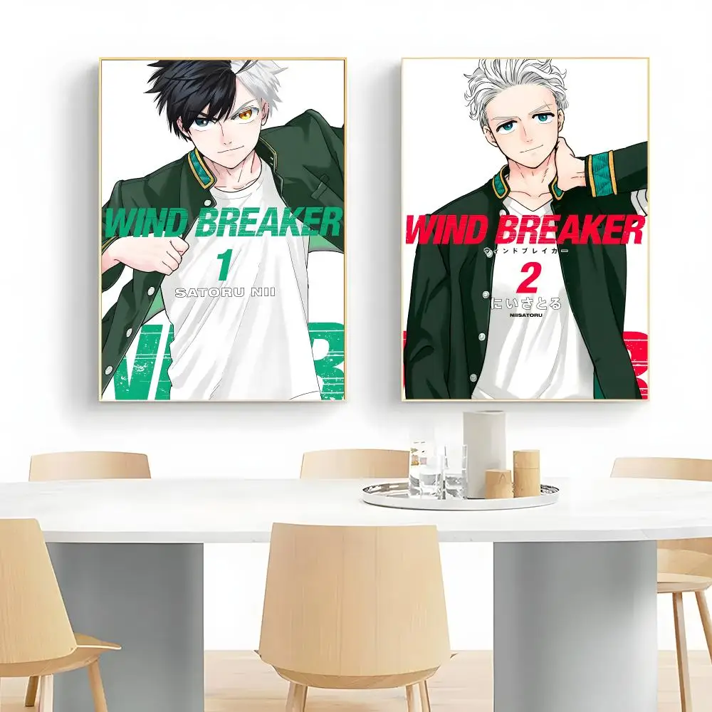 manga shonen WIND BREAKER Poster Wall Art Print Decorative Mural Home Decor Gift Unframed