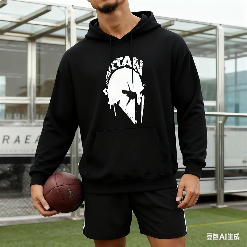 

Funny 3D Skull Print Men's Hoodies Hip Hop Trend Harajuku Sweatshirts Tops Autumn Gym Fitness Run Fashion Long Sleeve Clothing