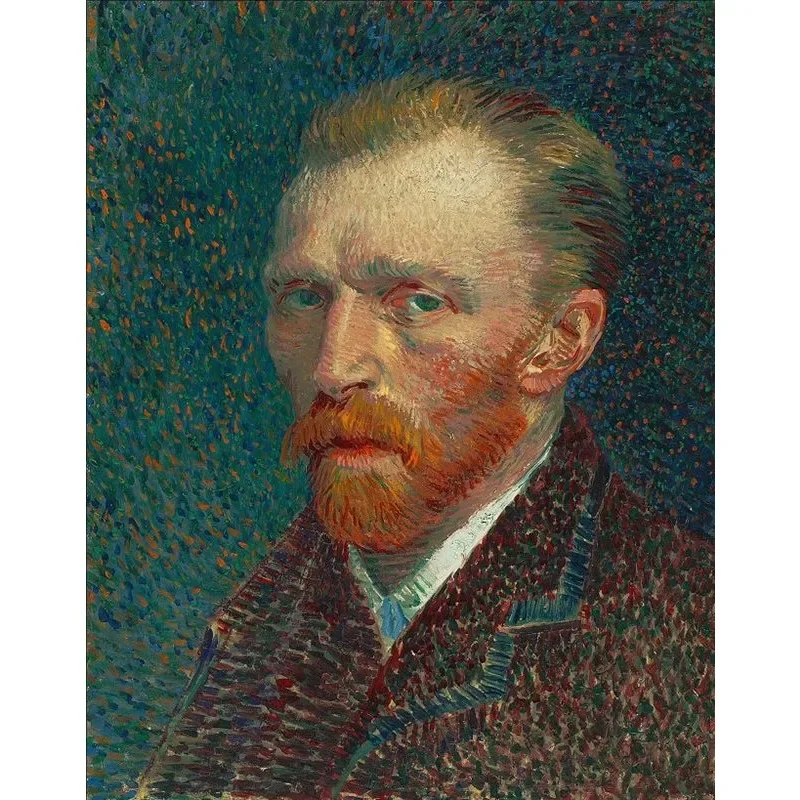 

1000 Pieces Jigsaw Puzzle of Van Gogh Self Portrait Paper Educational Toys Paintings Stress Reducing Toy Christmas Gift