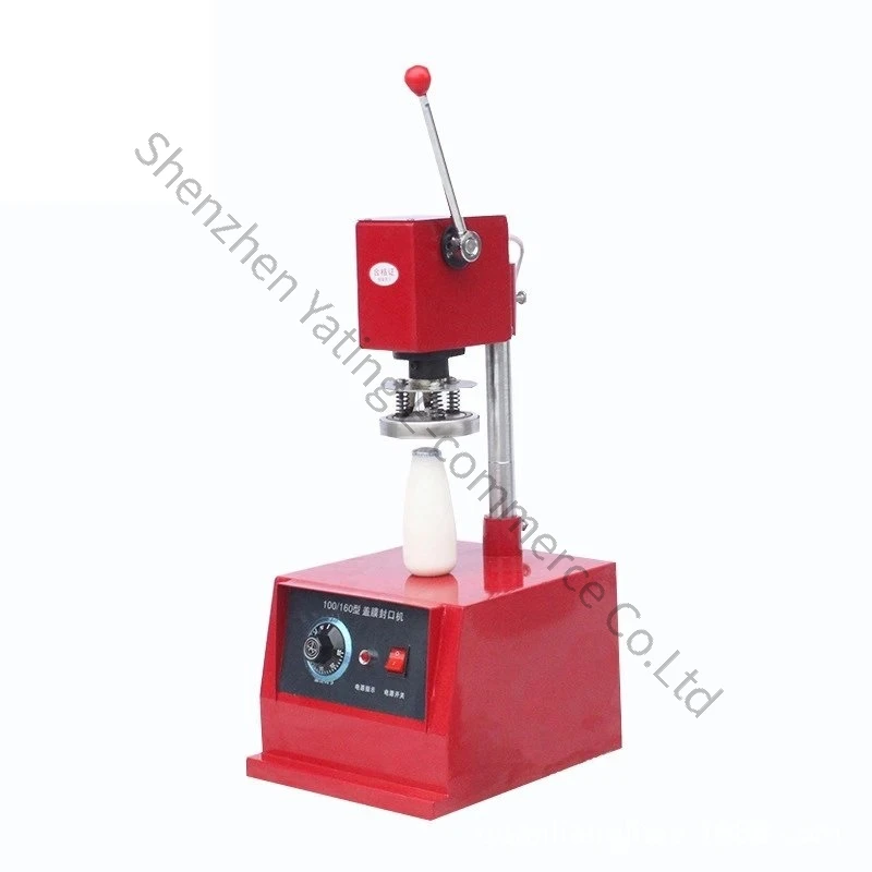 Aluminum Foil Sealing Machine Plastic Bottle Sealing Machine Film Sealer Honey Bottle Fresh Milk Sealing Machine