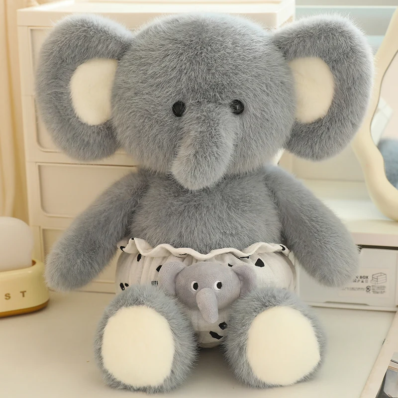 Cute Running Elephant Plush Toy, Dog Stuffed Animal Toy, Sheep Soft Toy, Toy for Children, Plush Elephant Toy, Doll Dog