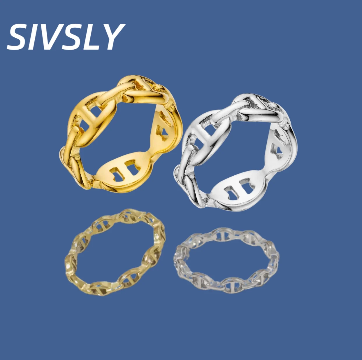 

Hot-selling titanium steel couple ring high-end design sense ring finger ring men's and women's same style hot-selling hand