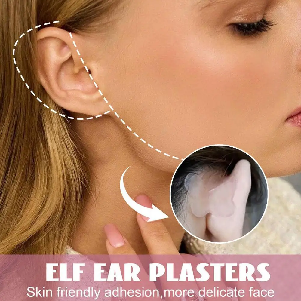 Butterfly Shape Cosmetic Ear Corrector Elf Ear Stickers Adhesive Ear Supporters Stickers Ear Invisible Self M6X2