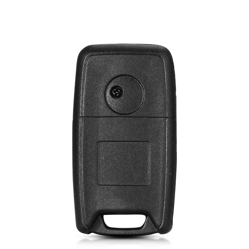 Dandkey Folding 3 Buttons Smart Key Shell Fob Modified Flip Remote Key Case For Ssangyong Korando New Actyon C200 2016 2017