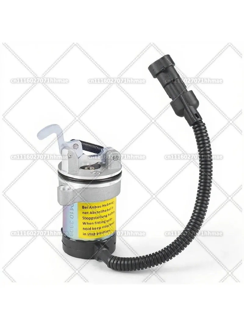 12V Fuel Shutdown Solenoid 04103808 04103812 6889272 for F3L F3M F4L F4M 1011 2011 Engine