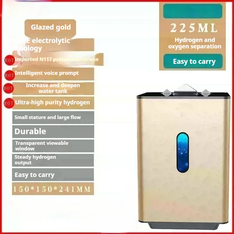 Intelligent Hydrogen Generator Portable hydrogen inhaler Hydrogen Gas Inhalation Machine H2 Absorption Device