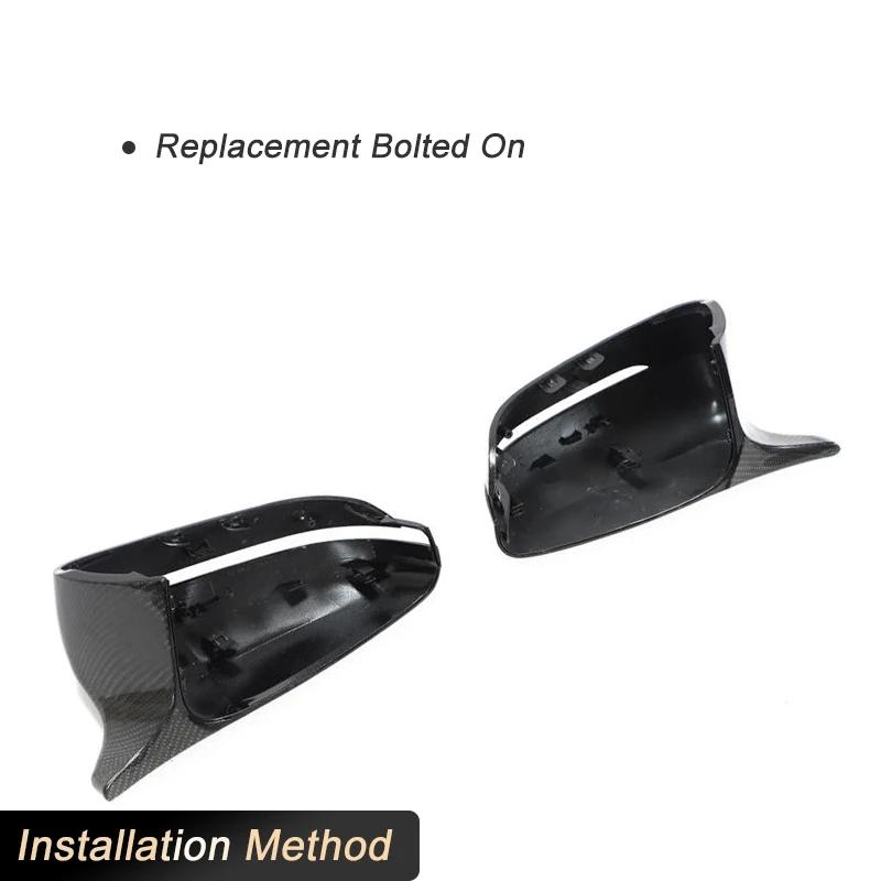 

Carbon Fiber Rearview Mirror Covers For BMW 3 Series G20 G21 330i M340i Sedan 2019-2022 Replacement Side Mirror Caps Shell LHD