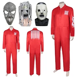 Joey Cosplay Fantasia Red Uniform Band Slip Cosplay Knot Costume Disguise Jumpsuit Men Fantasy Halloween Carnival Party Clothes
